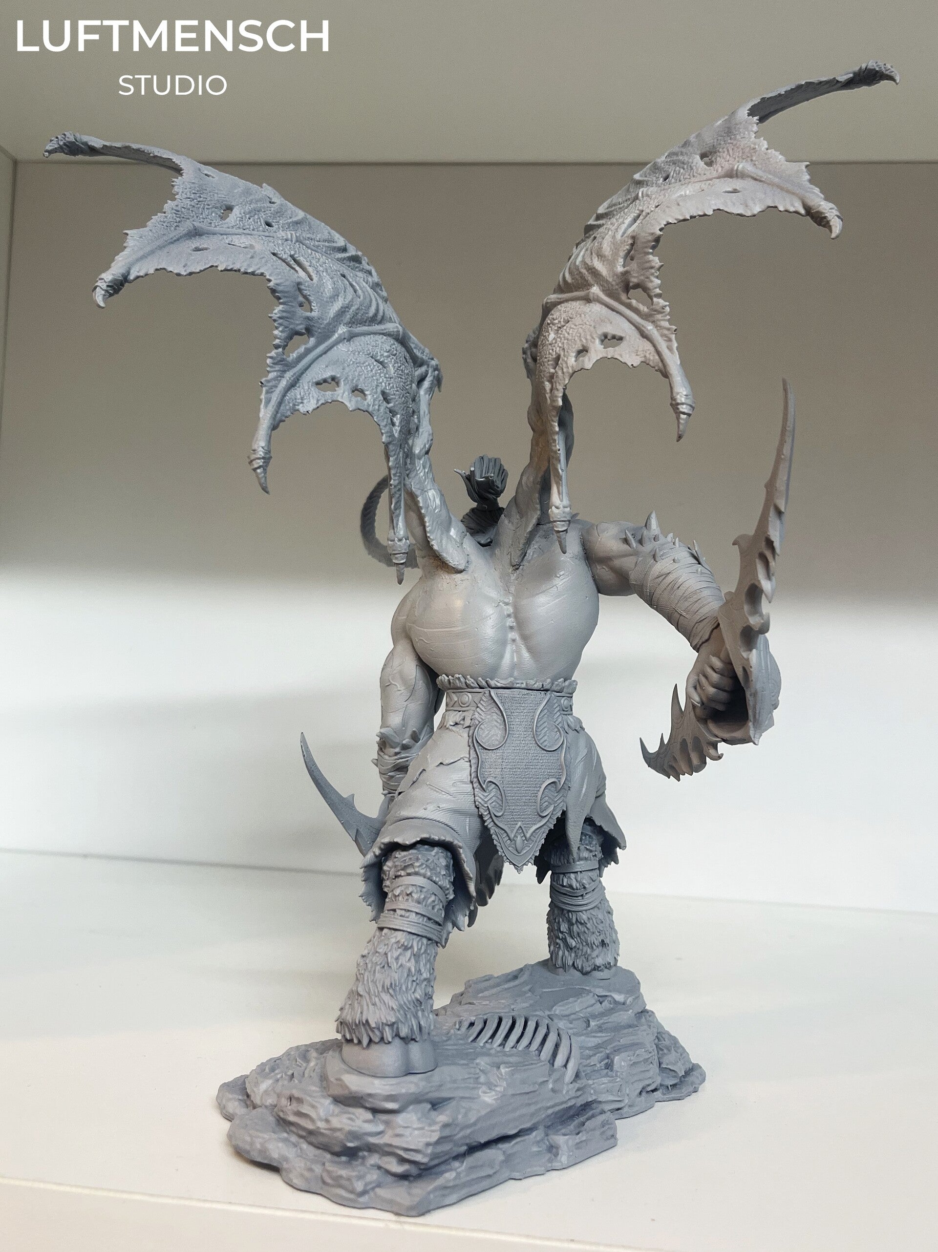 İllidan Stormrage World of Warcraft WoW Luftmensch 3D STL