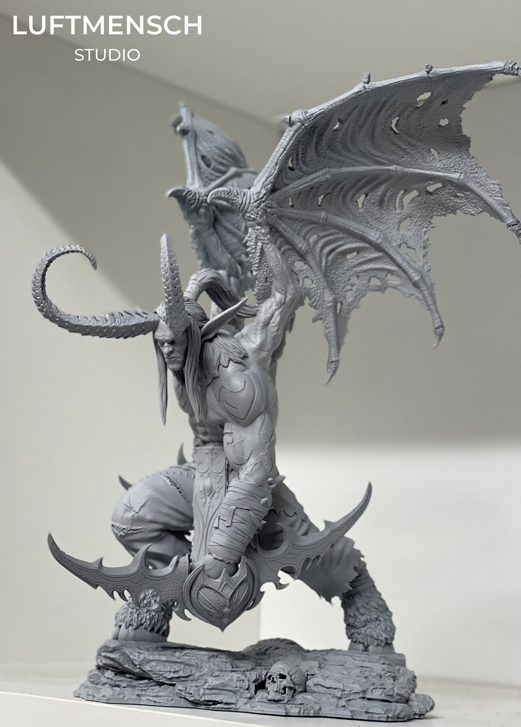 İllidan Stormrage World of Warcraft WoW Luftmensch 3D STL