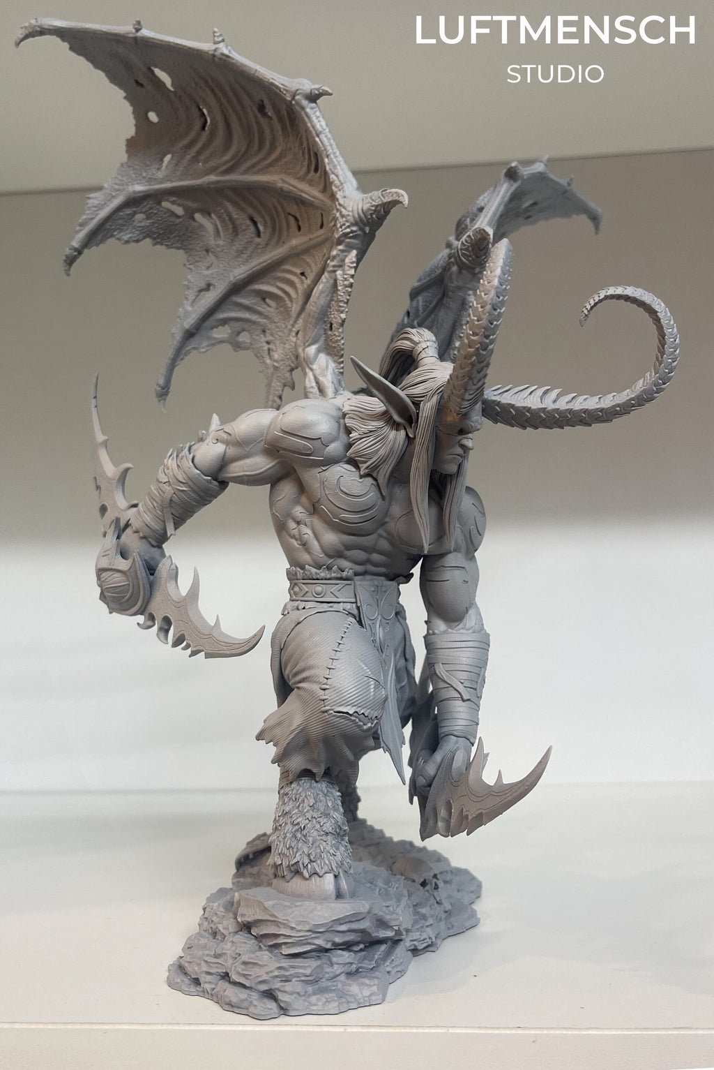 İllidan Stormrage World of Warcraft WoW Luftmensch 3D STL