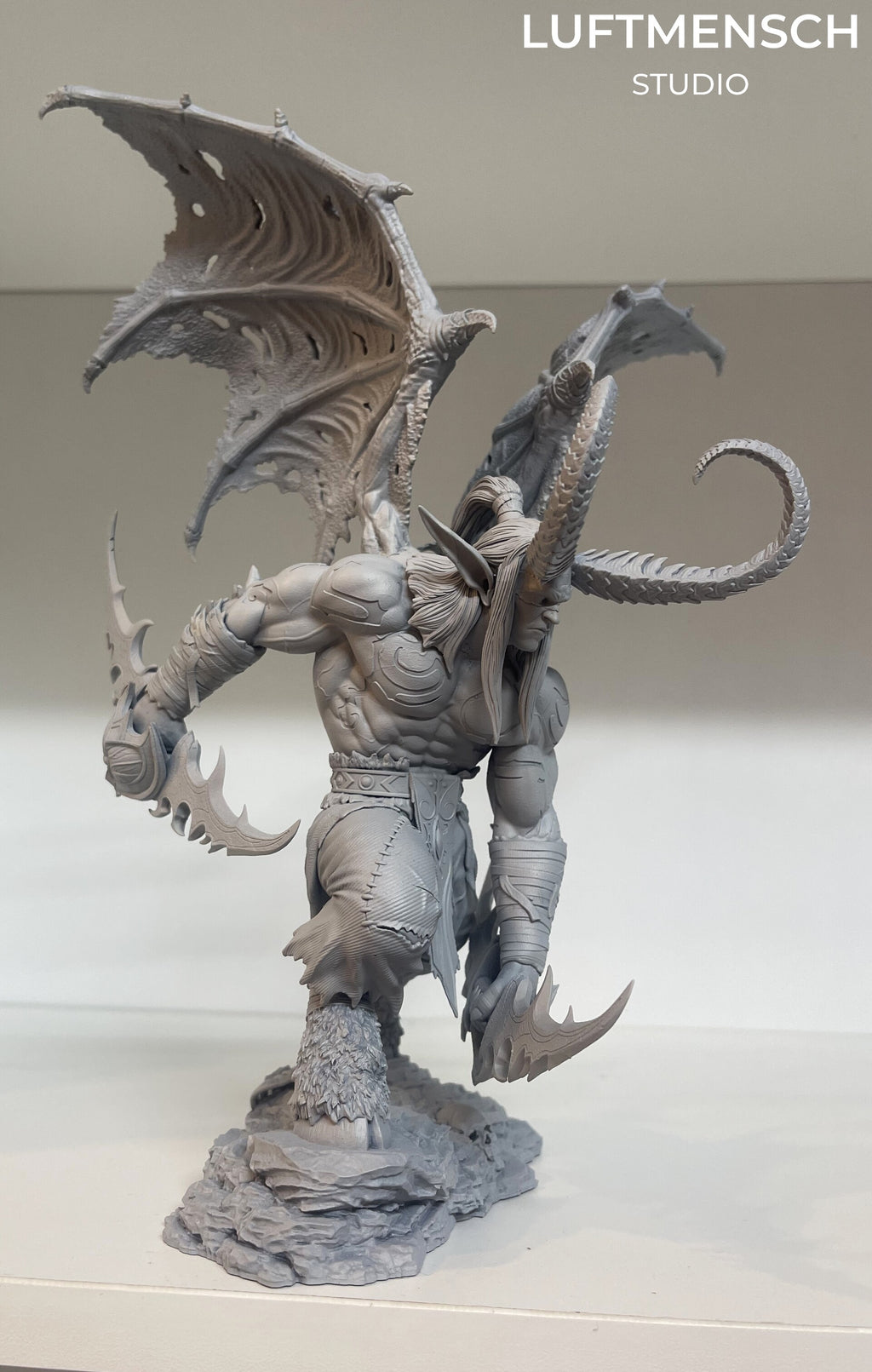 İllidan Stormrage World of Warcraft WoW Luftmensch 3D STL