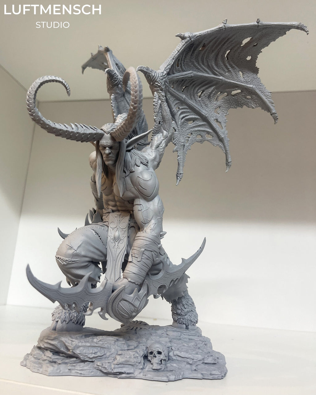 İllidan Stormrage World of Warcraft WoW Luftmensch 3D STL
