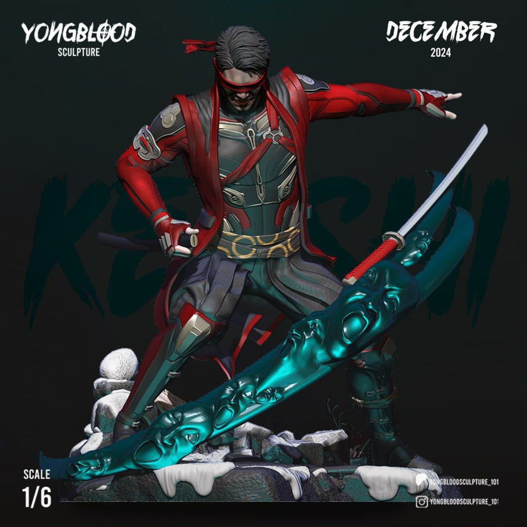 Kenshi Yongblood Mortal Kombat 3D STL