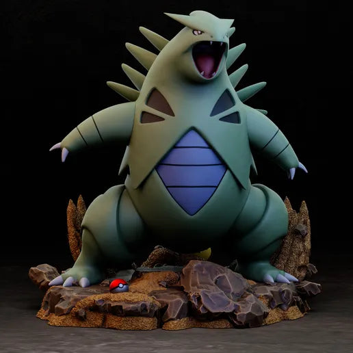 Tyranitar Colossus Pokemon 3D STL