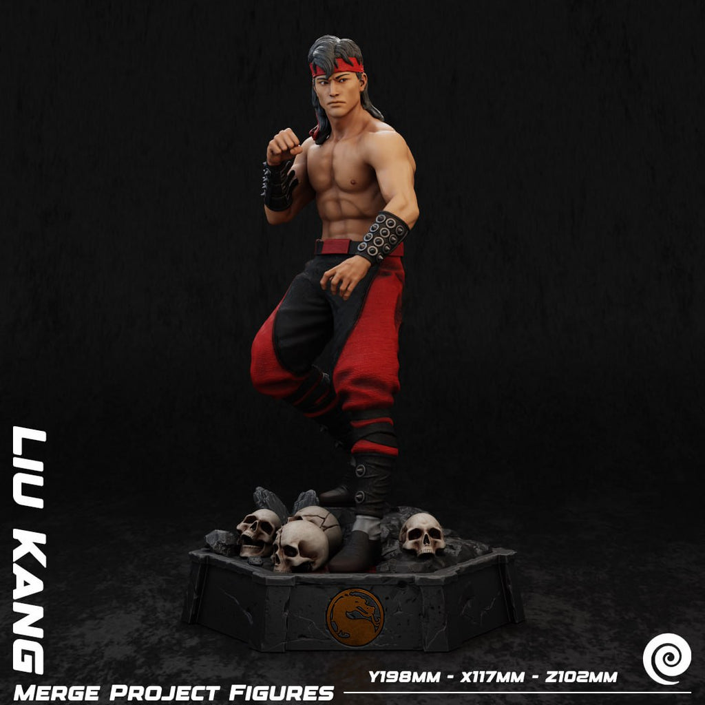 Liu Kang MergeProject Mortal Kombat 3D STL