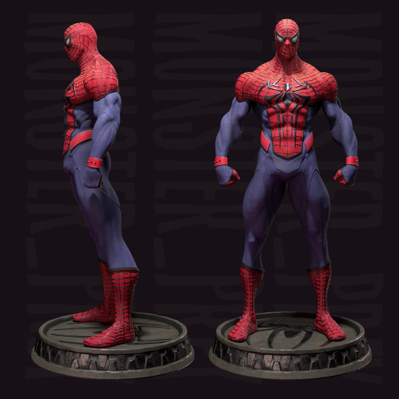 Spiderman MonsterPrey Marvel 3D STL