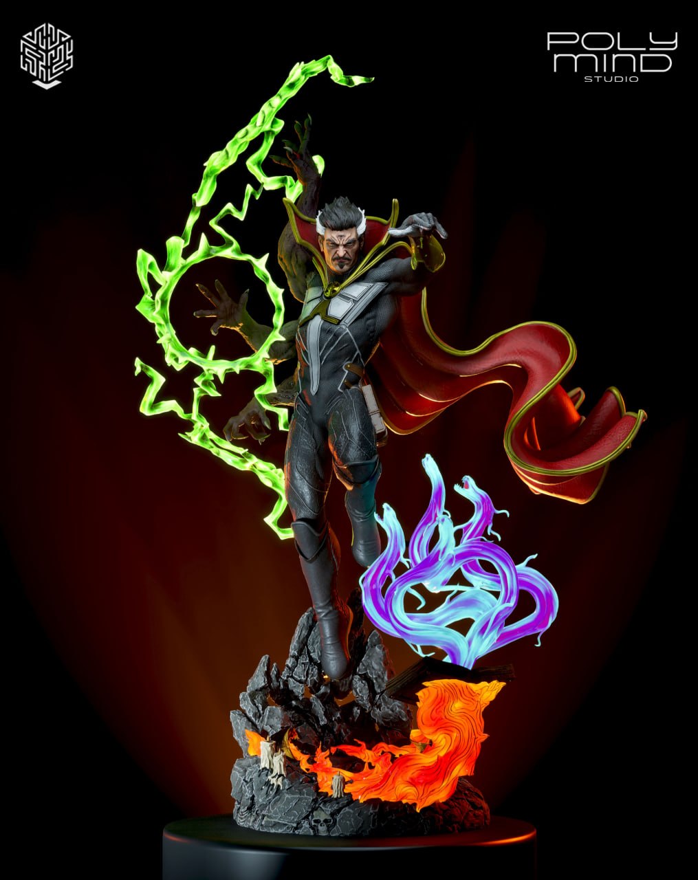 Doctor Dr.Strange Marvel Polymind 3D STL