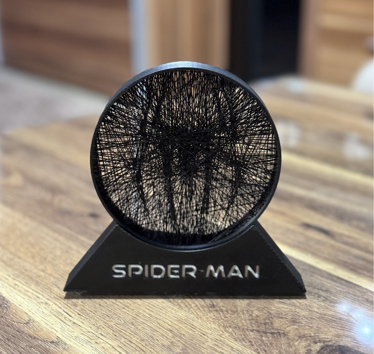 Spiderman String Art Marvel 3D STL
