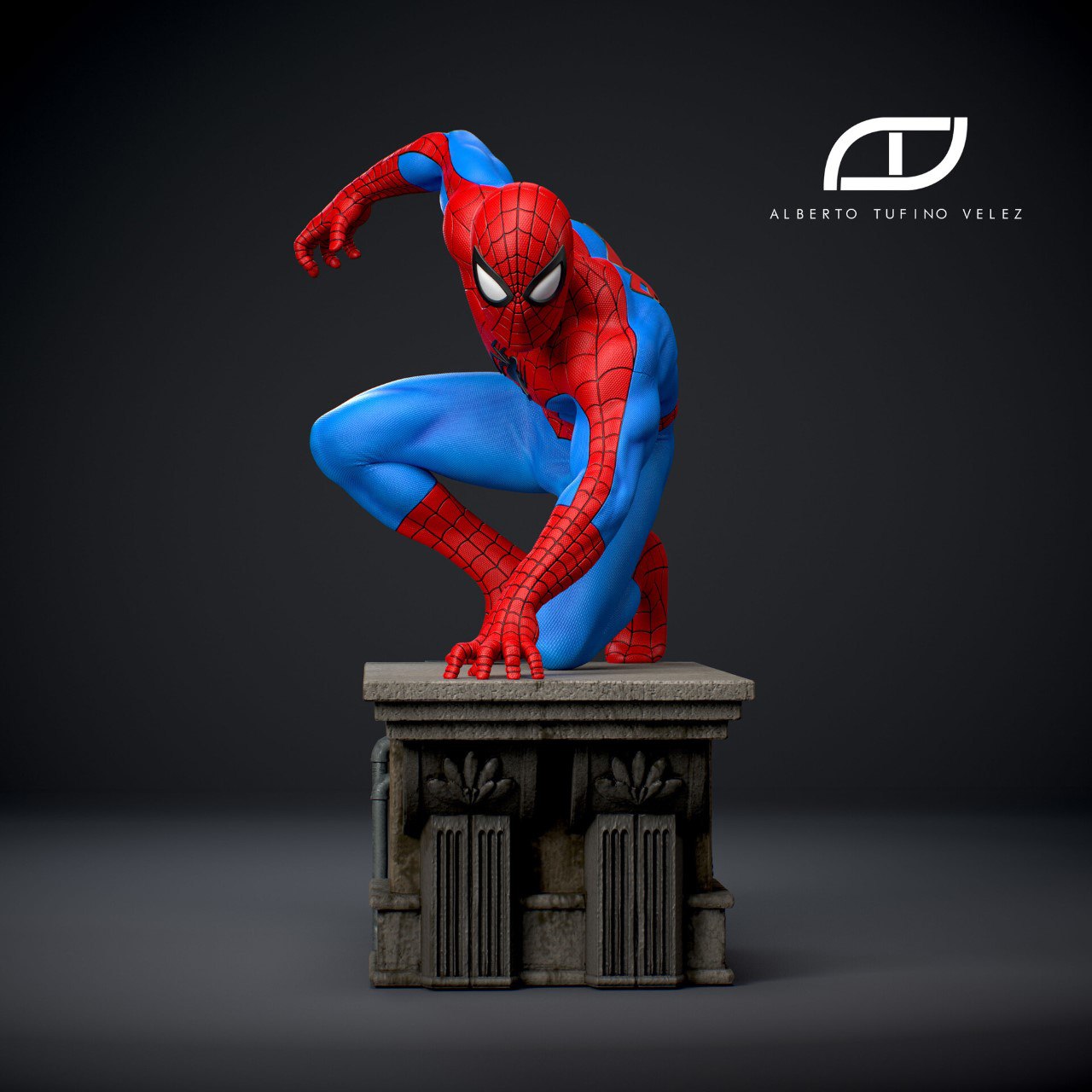 Spiderman Regular Marvel 3D STL
