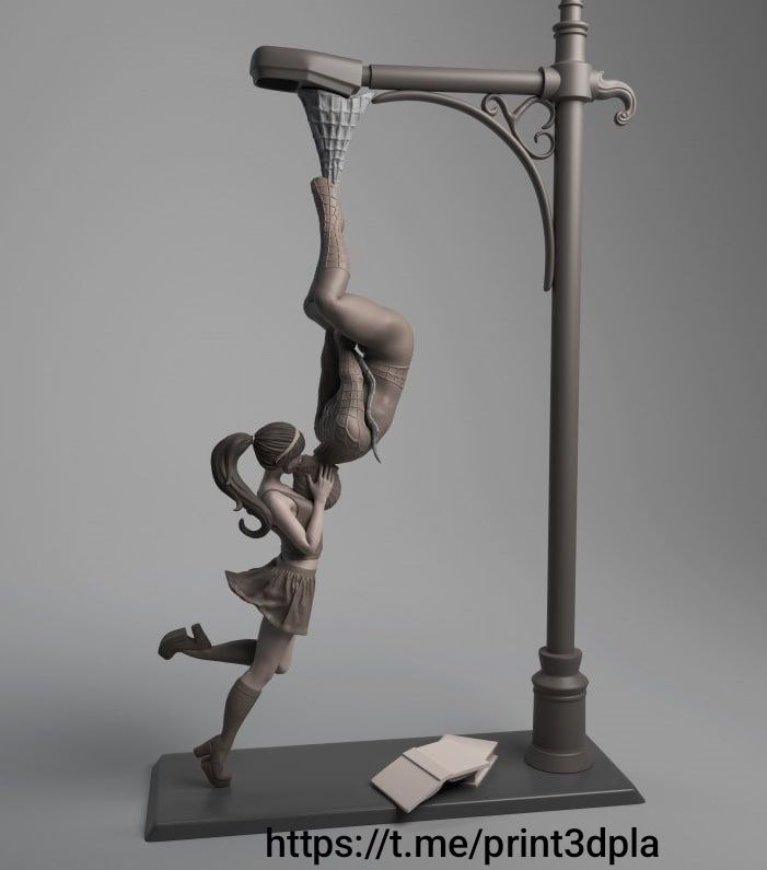 Spiderman Love Marvel 3D STL