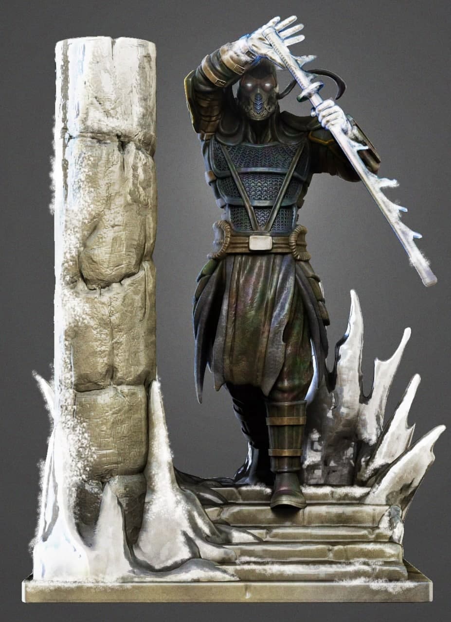 Subzero Mortal Kombat 2021 3D STL