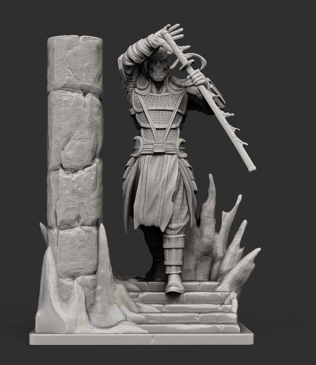 Subzero Mortal Kombat 2021 3D STL