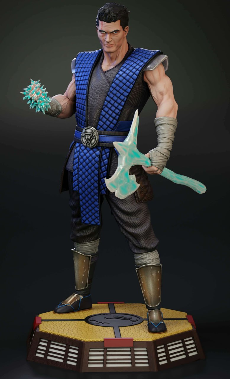 Sub Zero Kuai Liang Mortal Kombat 3D STL
