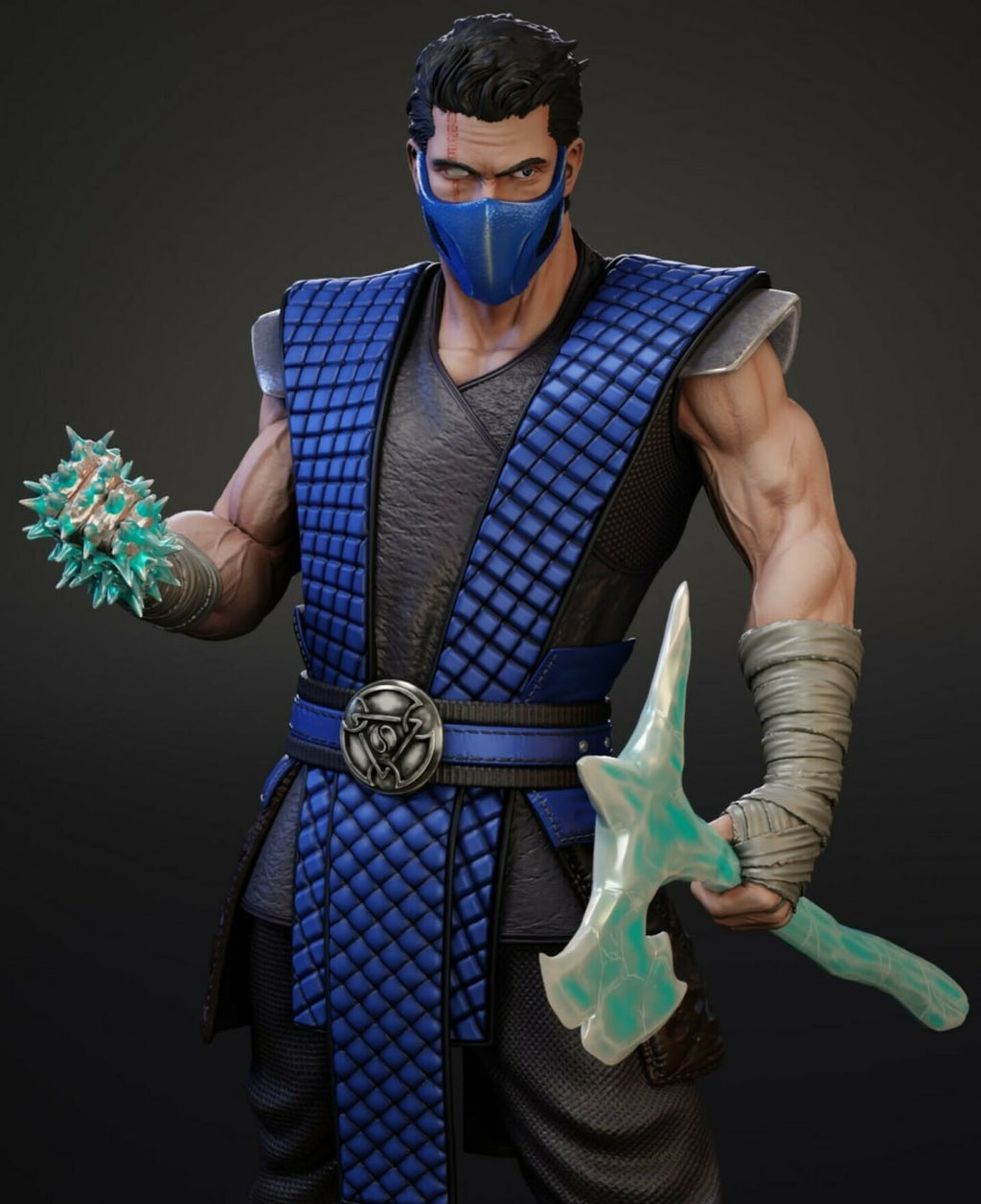 Sub Zero Kuai Liang Mortal Kombat 3D STL