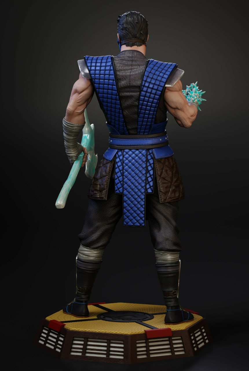 Sub Zero Kuai Liang Mortal Kombat 3D STL