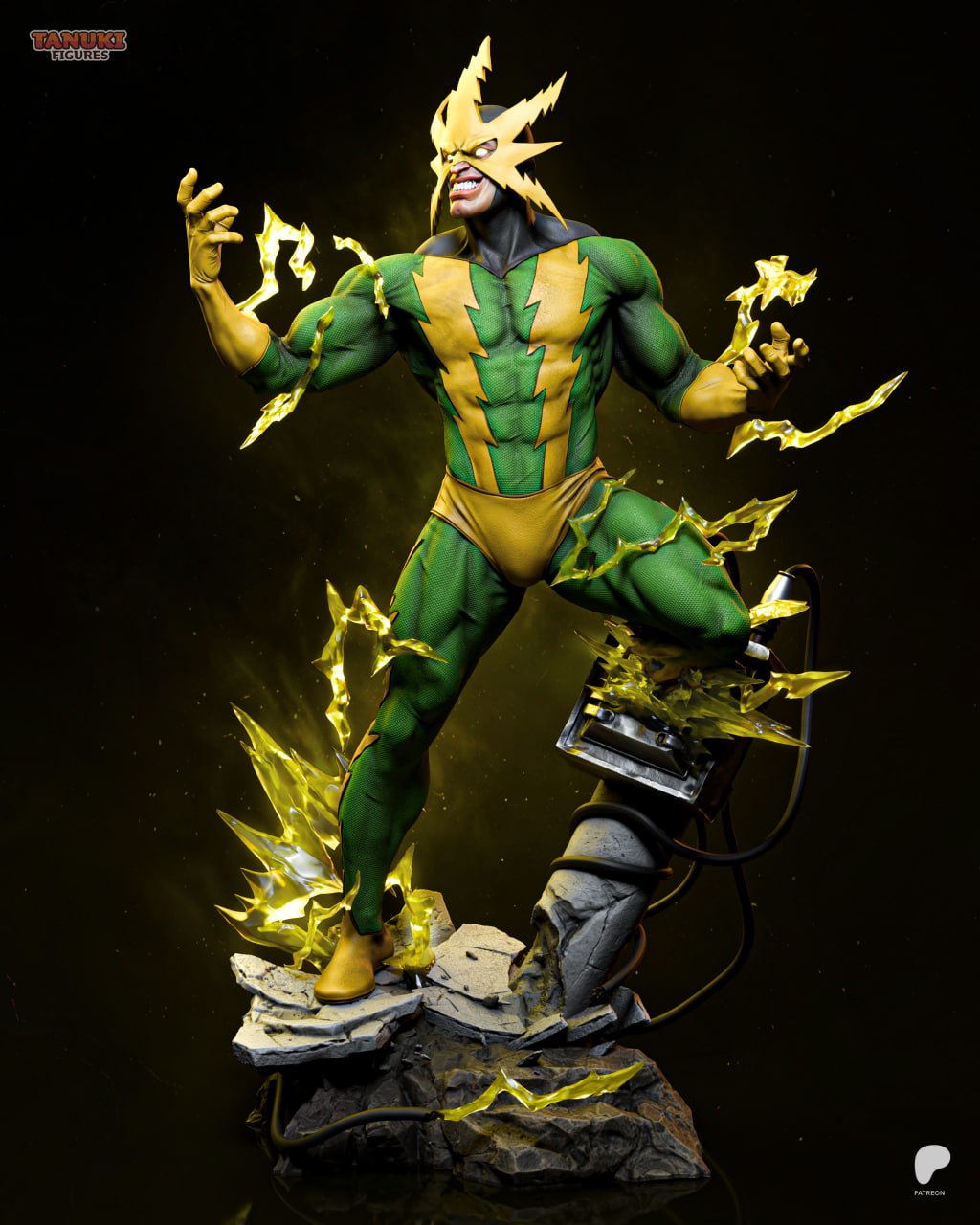 Electro v1 Tanuki Marvel 3D STL