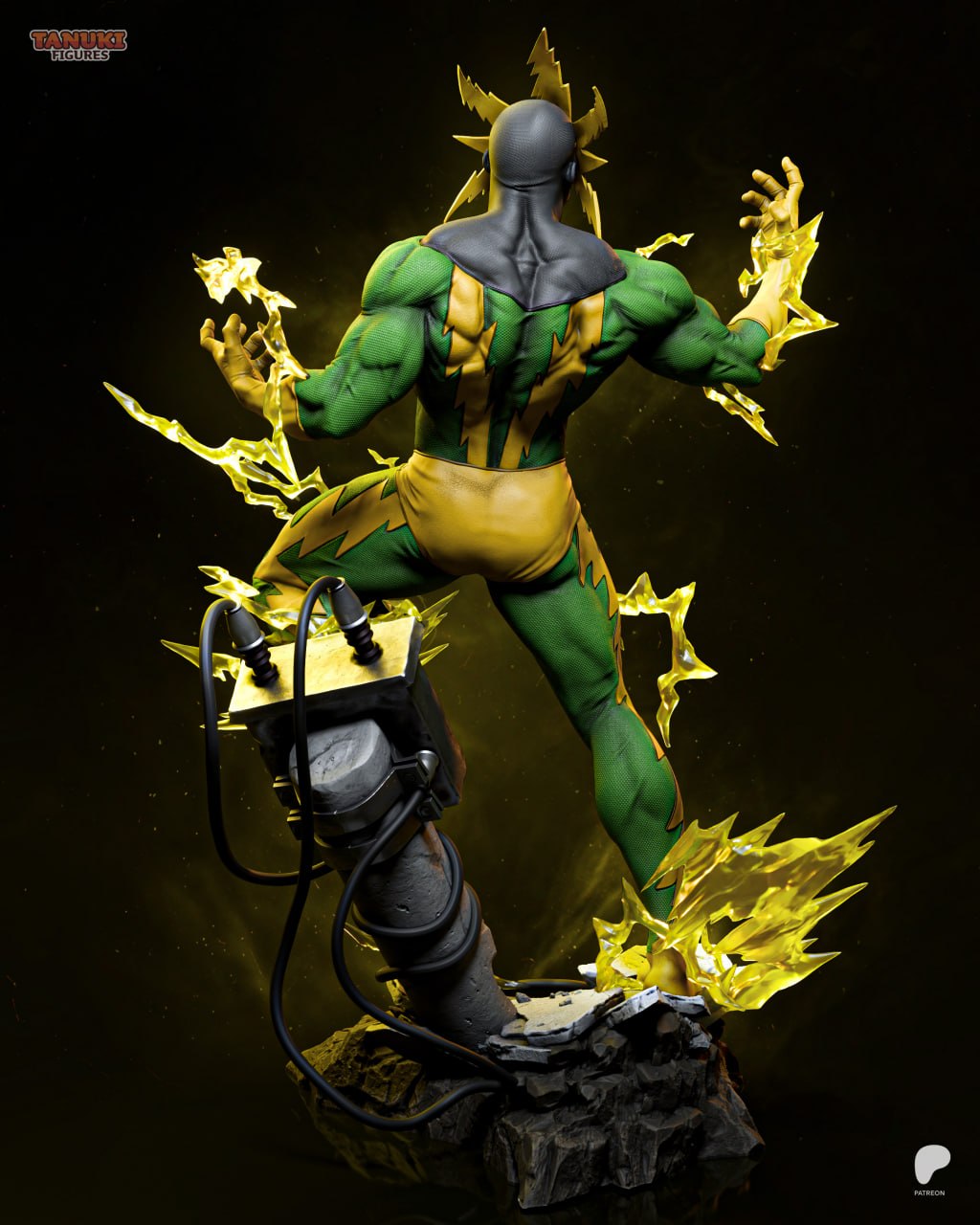 Electro v1 Tanuki Marvel 3D STL