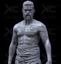Baldur God of War 3D STL