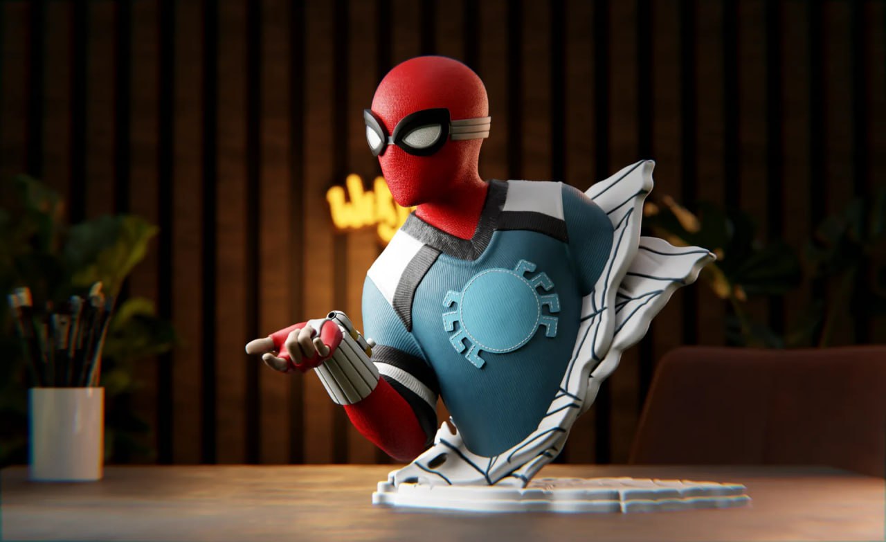 Wekster Spiderman YFN Marvel 3D STL