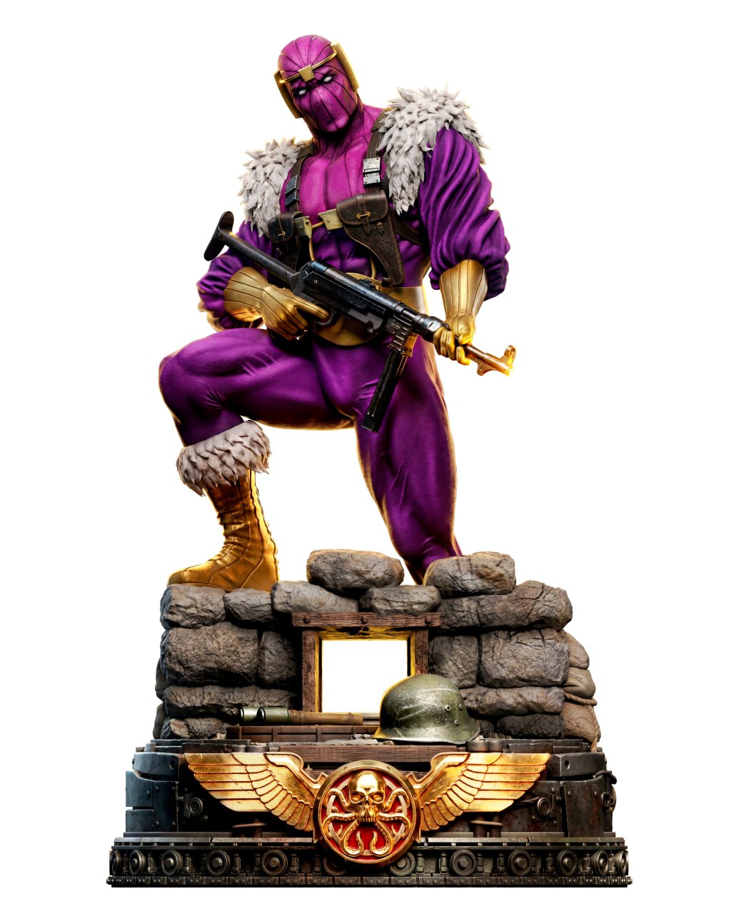 Baron Zemo Wicked Marvel 3D STL