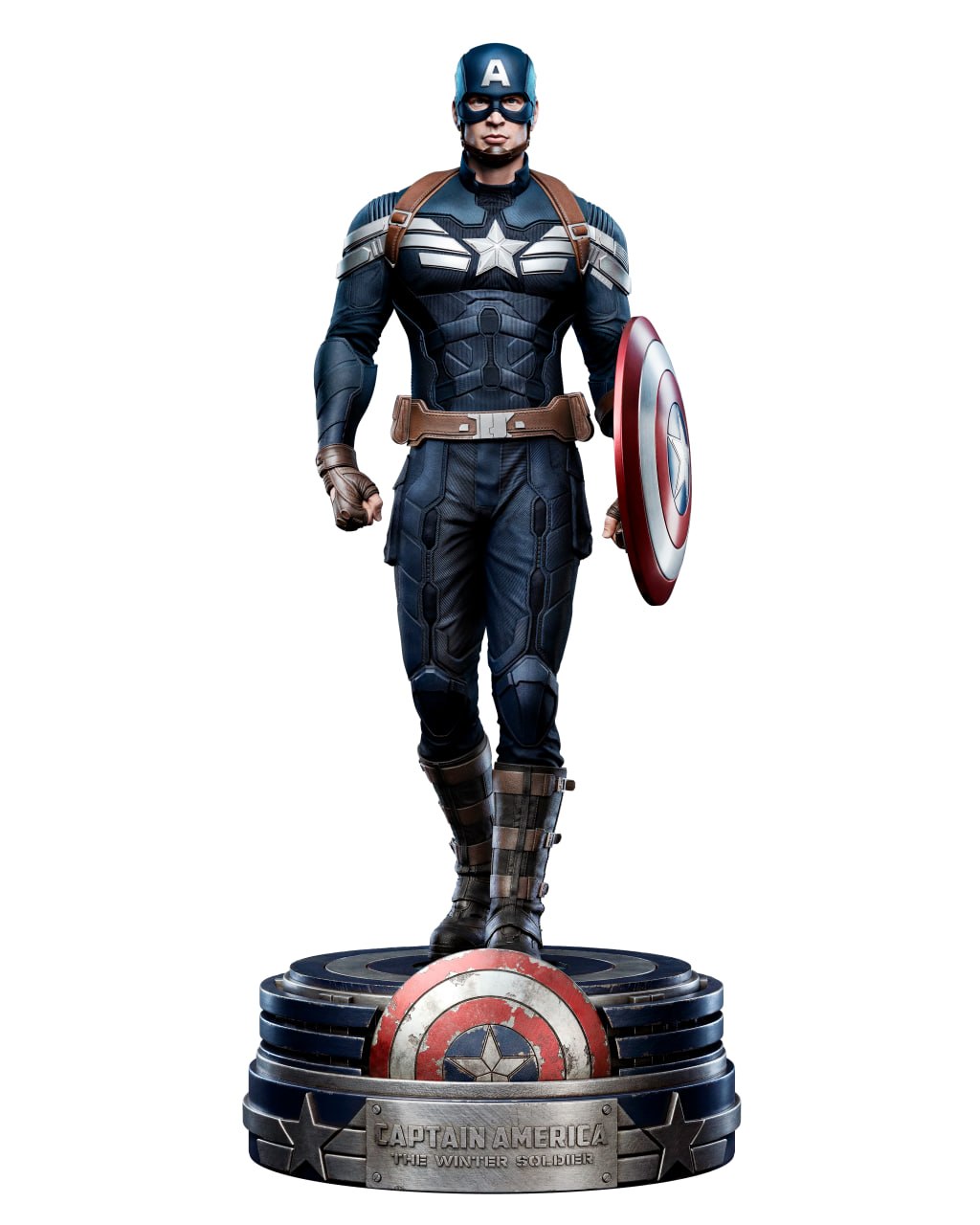 Captain America Winter Soldier Marvel 3D STL