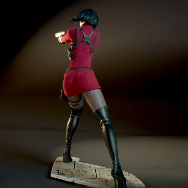 Ada wong Resident evil Frinted pucker 3D STL