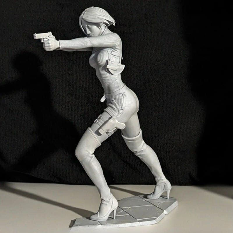 Ada wong Resident evil Frinted pucker 3D STL