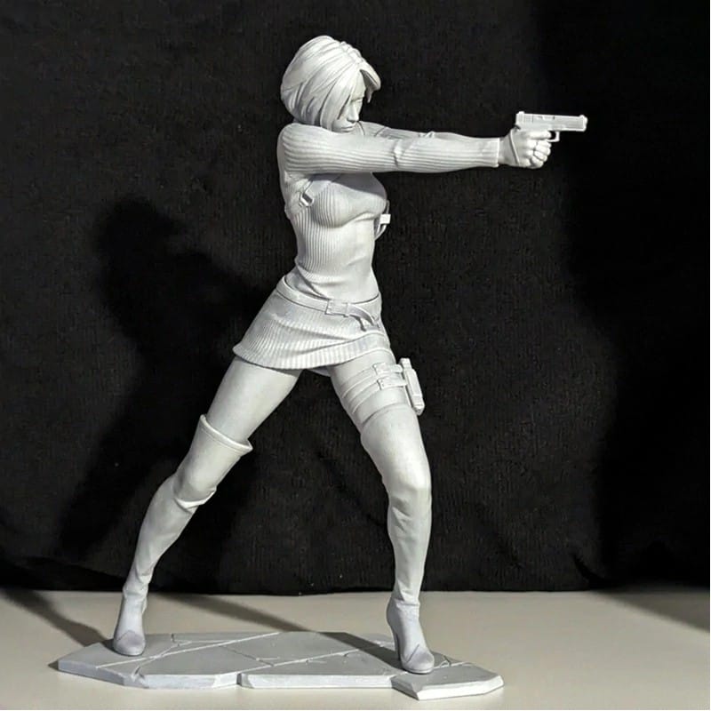Ada wong Resident evil Frinted pucker 3D STL