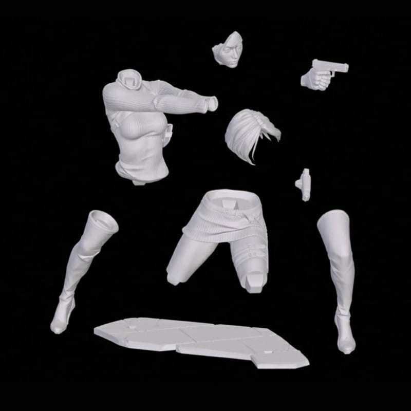 Ada wong Resident evil Frinted pucker 3D STL