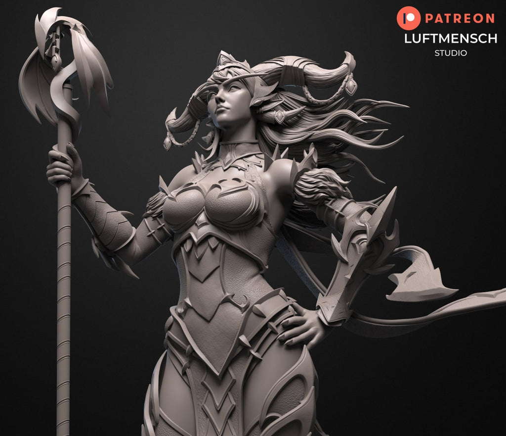 Alexstrazsa Luftmensch World of Warcraft 3D STL