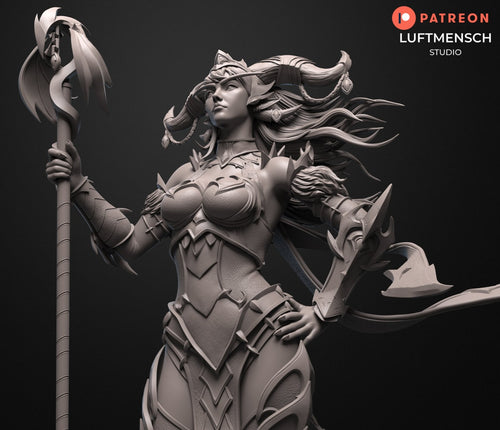 Alexstrazsa Luftmensch World of Warcraft 3D STL