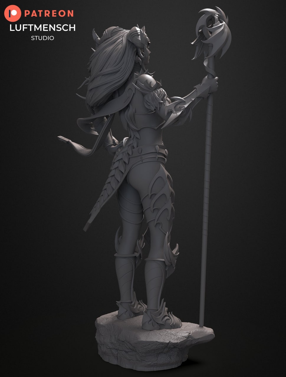Alexstrazsa Luftmensch World of Warcraft 3D STL