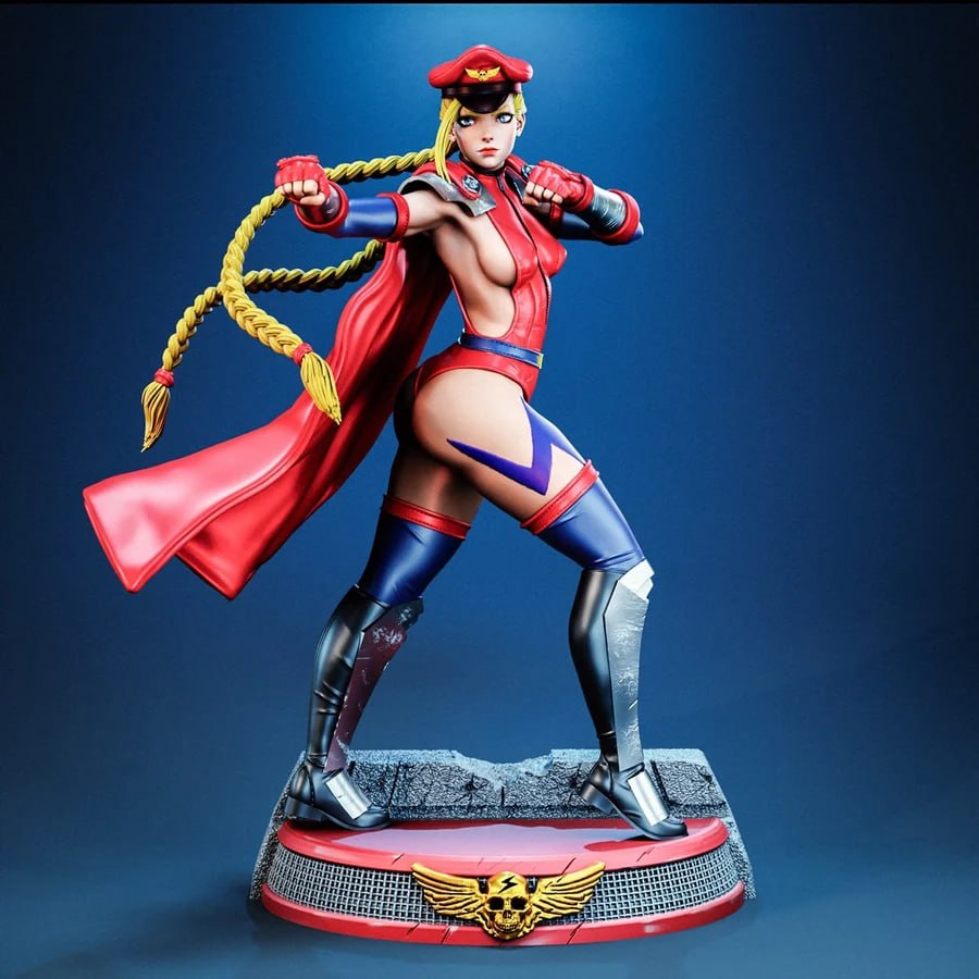 Shadalo Cammy Street Fighter 3D STL