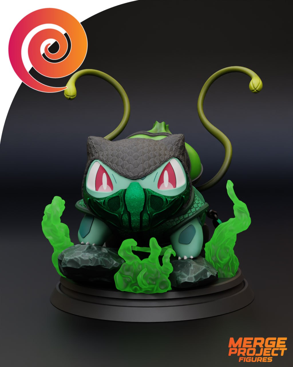 Bulbasaur Mortal Kombat Pokemon 3D STL