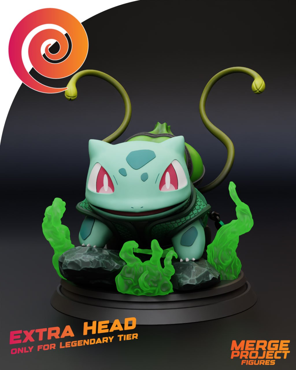 Bulbasaur Mortal Kombat Pokemon 3D STL