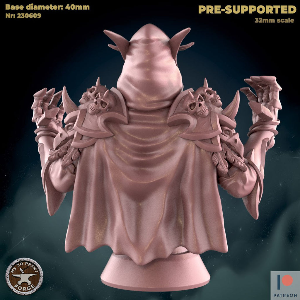 Sylvanas Windrunner Bust World of Warcraft 3D STL