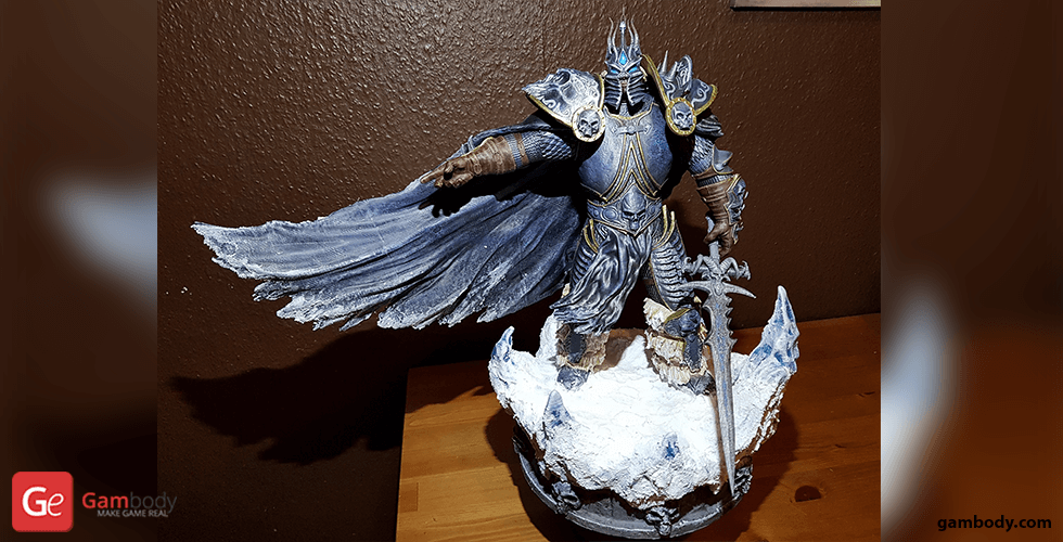Wrath of the Lich king Arthas gambody 3D STL
