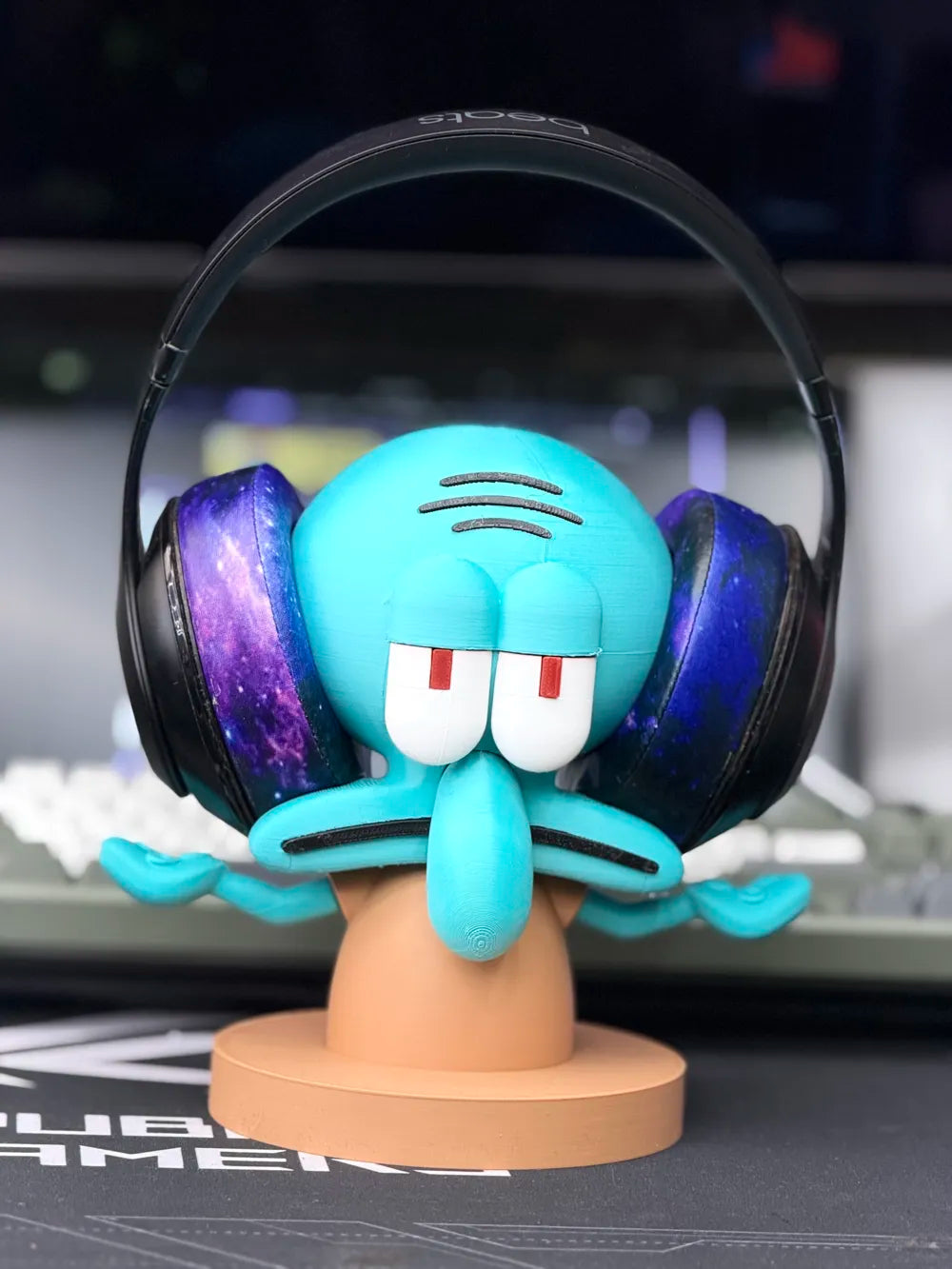 Squidward kulaklık tutucu 3D STL