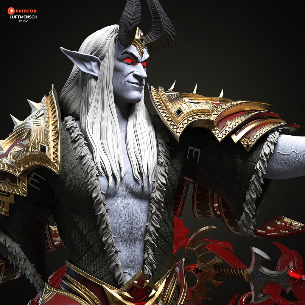 Denathrius World of Warcraft 3D STL