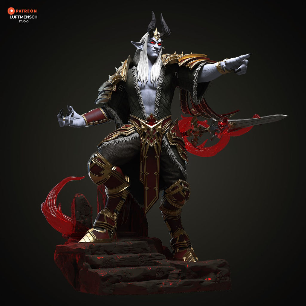 Denathrius World of Warcraft 3D STL