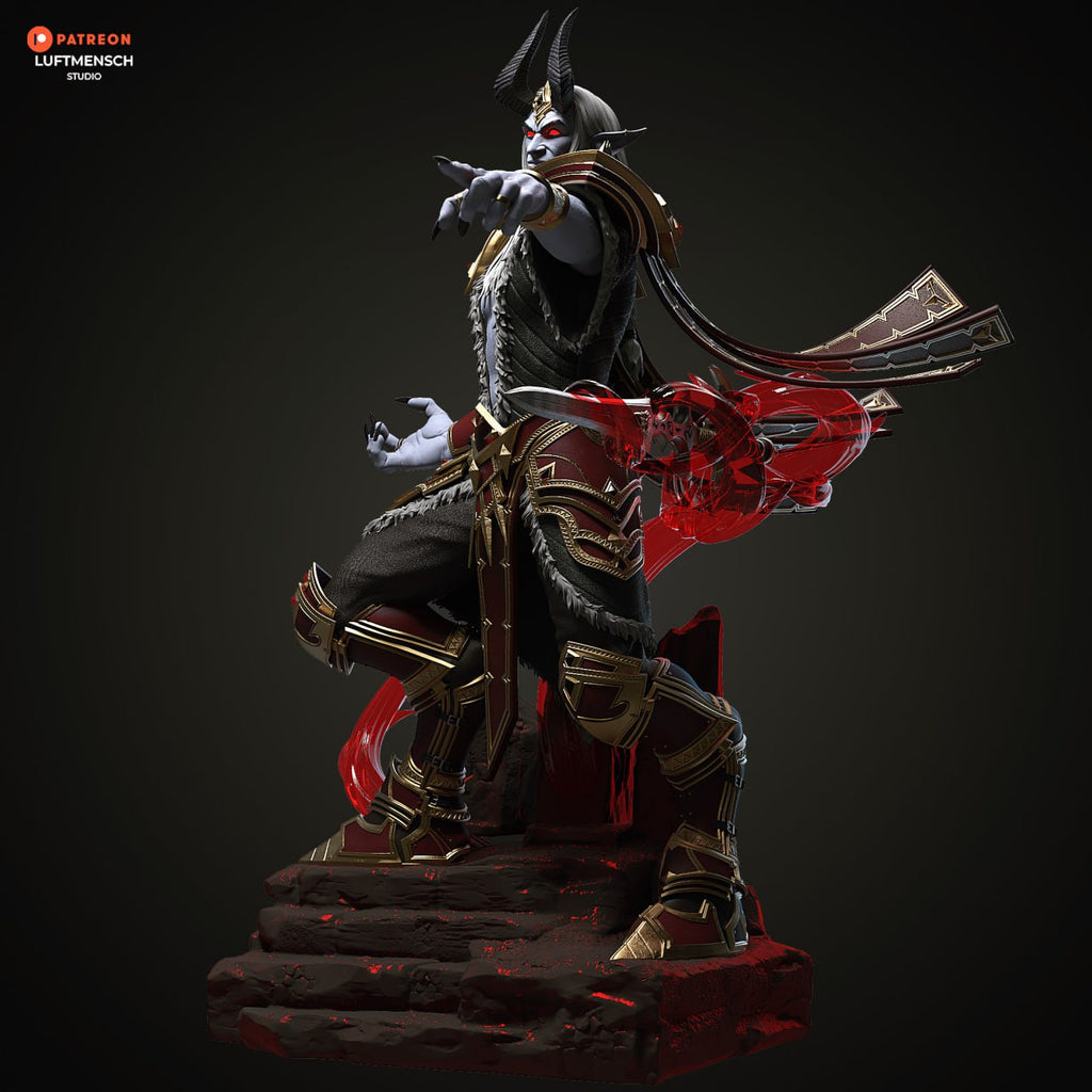 Denathrius World of Warcraft 3D STL