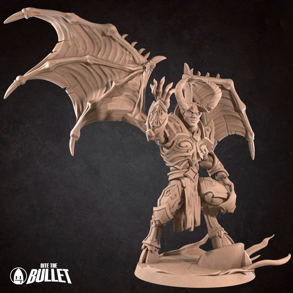 Dreadlord Necromancer Bite the Bullet World of Warcraft 3D STL