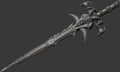 Frostmourne sword Lich King World of Warcraft 3D STL