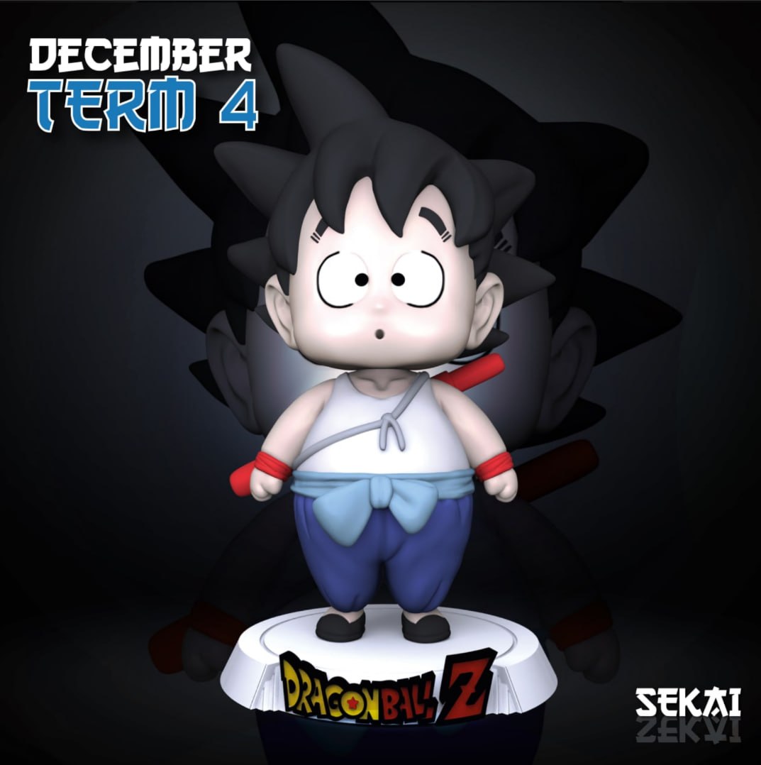 Goku Baby Dragon Ball Z Sekai 3D STL