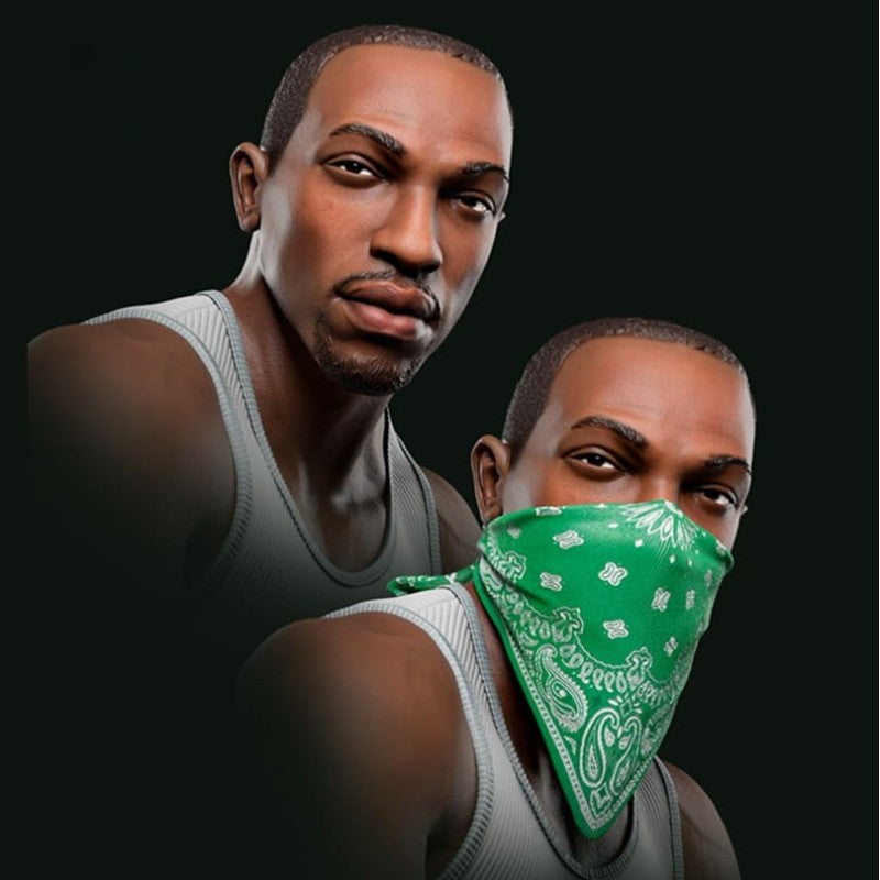 GTA San Andreas CJ Grand Theft Auto: SA Carl Johnson 3D STL
