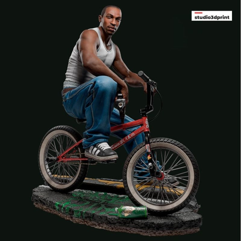 GTA San Andreas CJ Grand Theft Auto: SA Carl Johnson 3D STL
