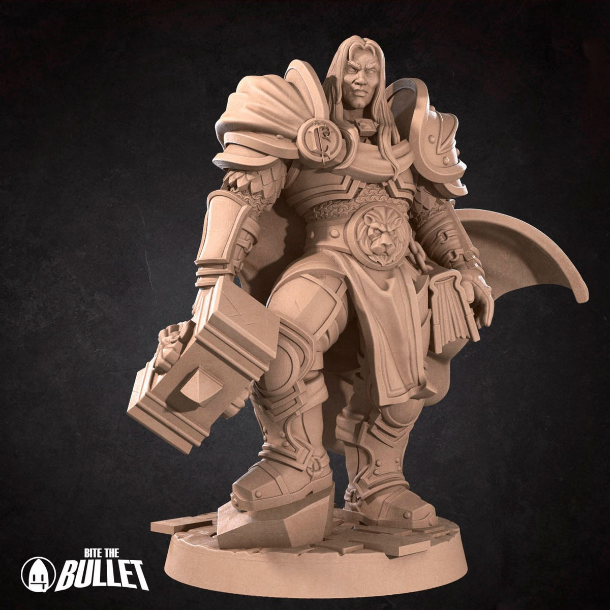 Human Arthas Menethil Prince Paladin World of Warcraft 3D STL
