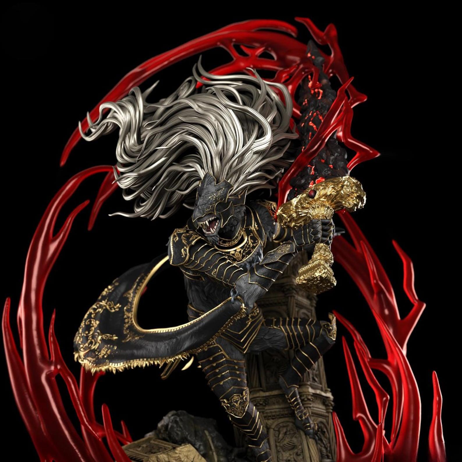 Maliketh Elden ring STL