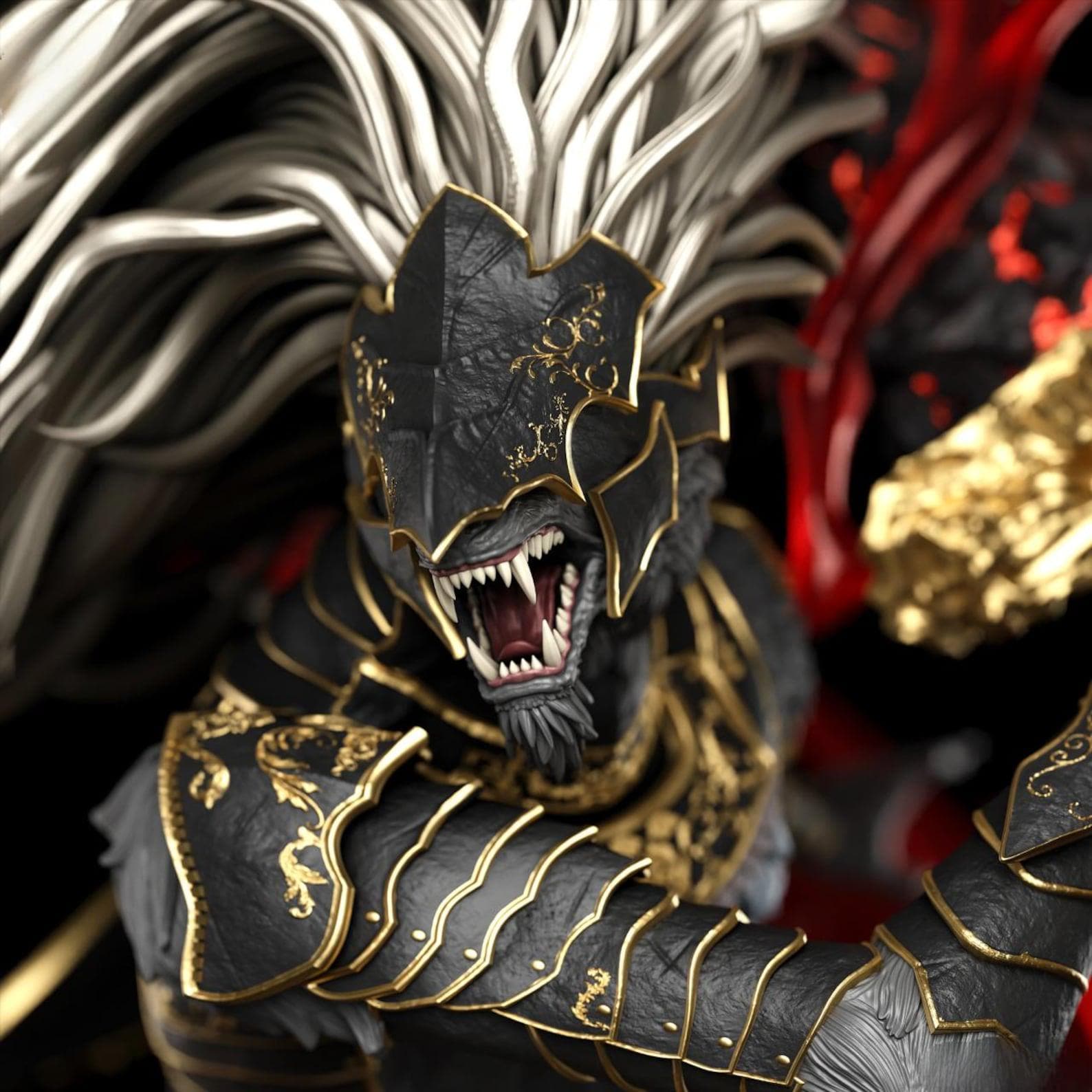 Maliketh Elden ring STL