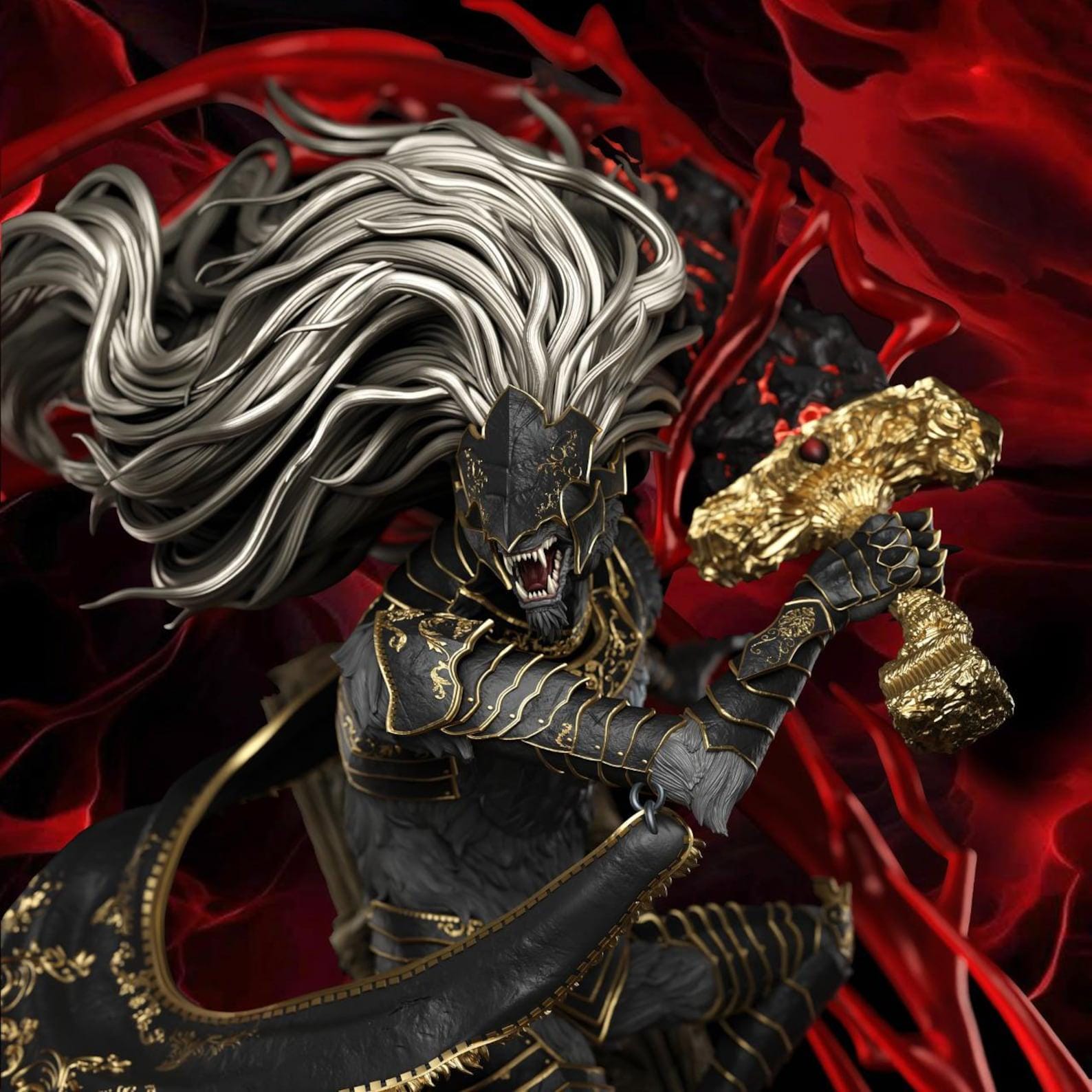 Maliketh Elden ring STL