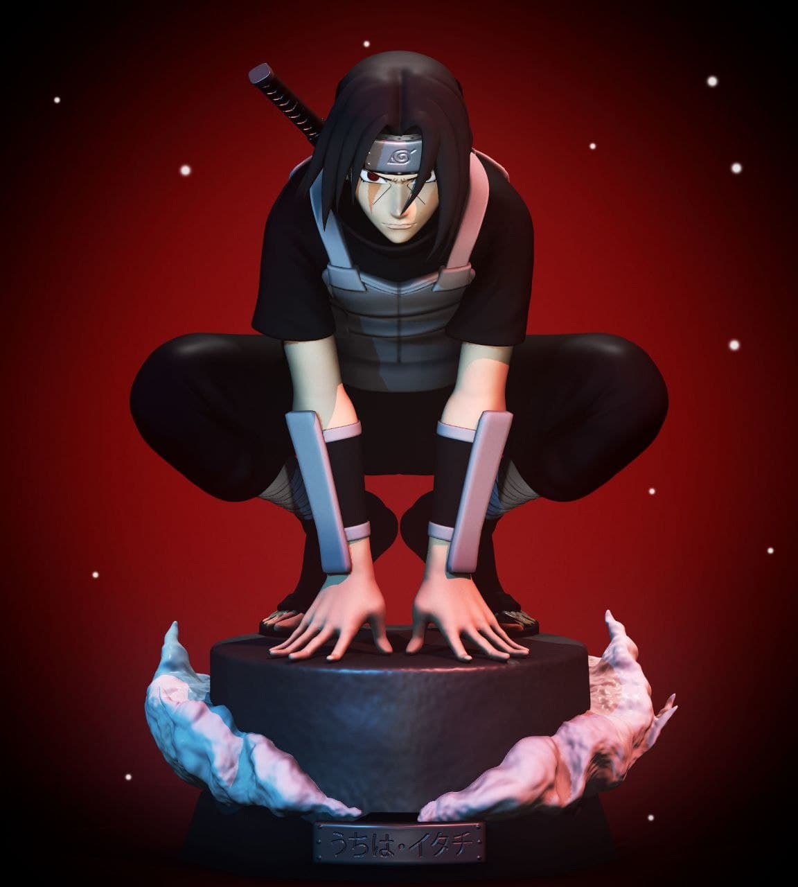 Itachi Anbu Naruto 3D STL